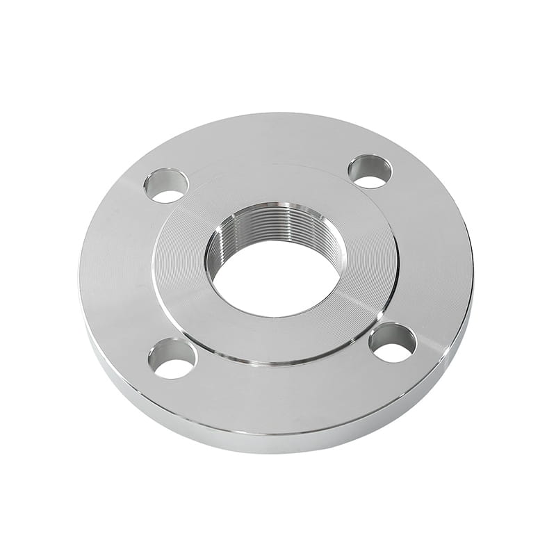Mặt bích ren bằng thép không gỉ được sử dụng cho các hệ thống áp suất thấp