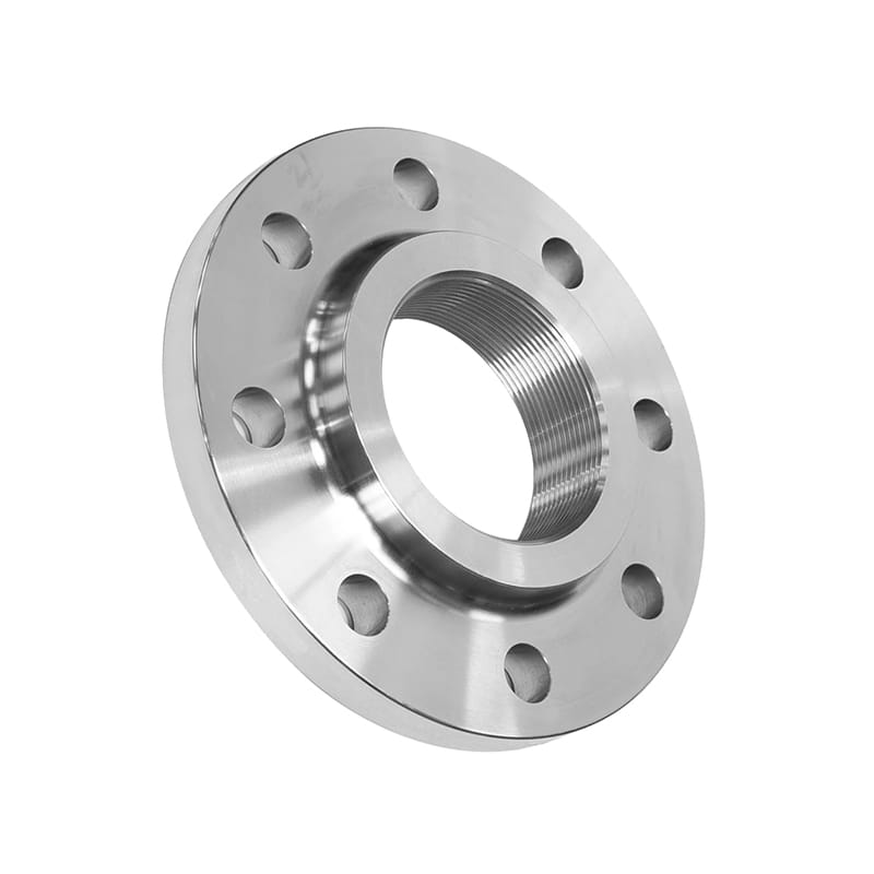 Mặt bích ren bằng thép không gỉ được sử dụng cho các hệ thống áp suất thấp