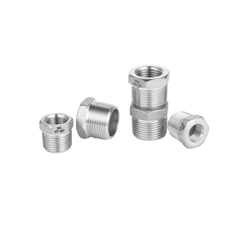 SS giảm ống lót cung cấp kết nối không rò rỉ giữa các phụ kiện và đường ống
