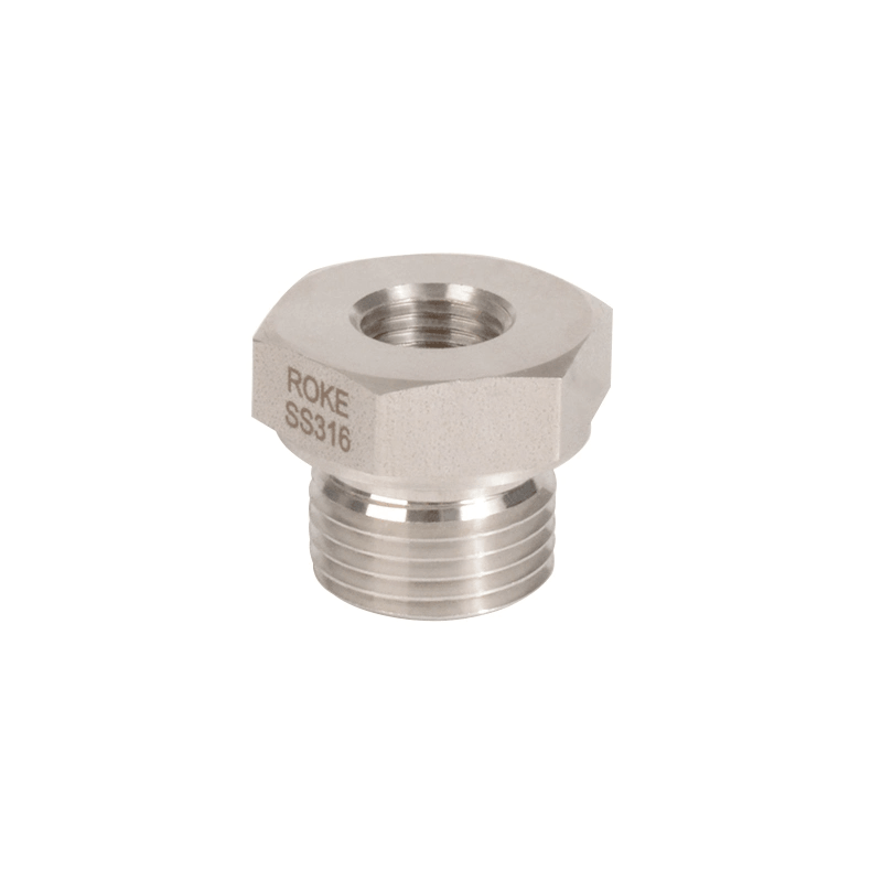 Đầu hình lục giác CNC hoàn thiện quá trình thép không gỉ Giảm ống lót