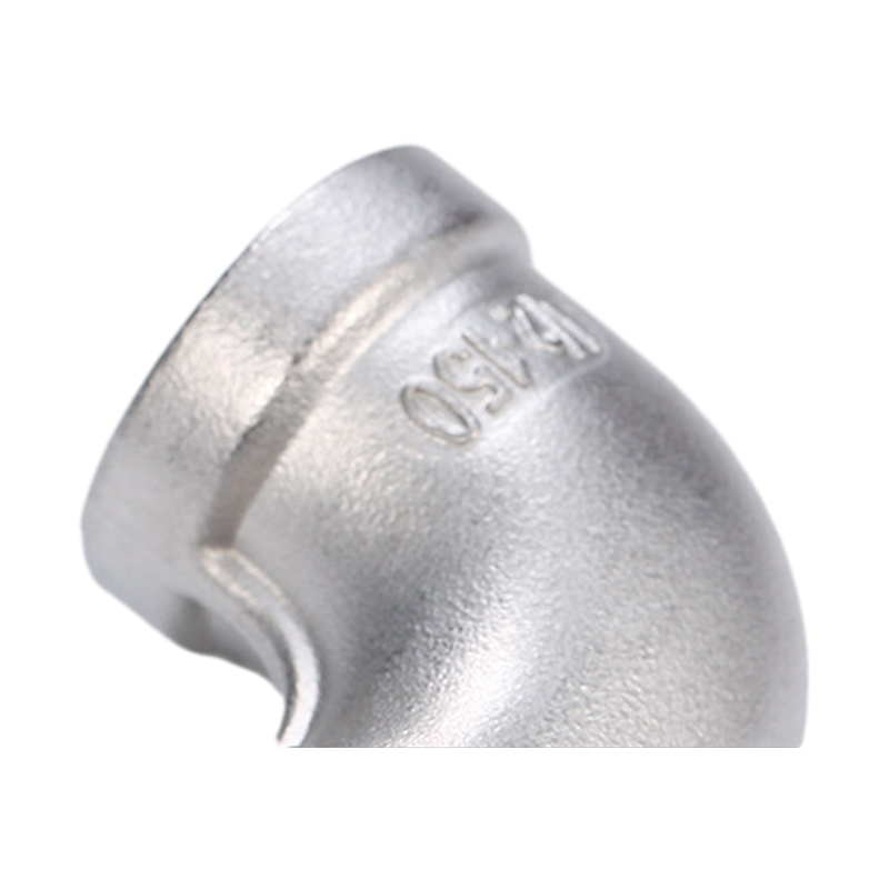 304 Thép không gỉ đúc 90 ° Phụ kiện đường ống ren đường phố đường phố 90 °