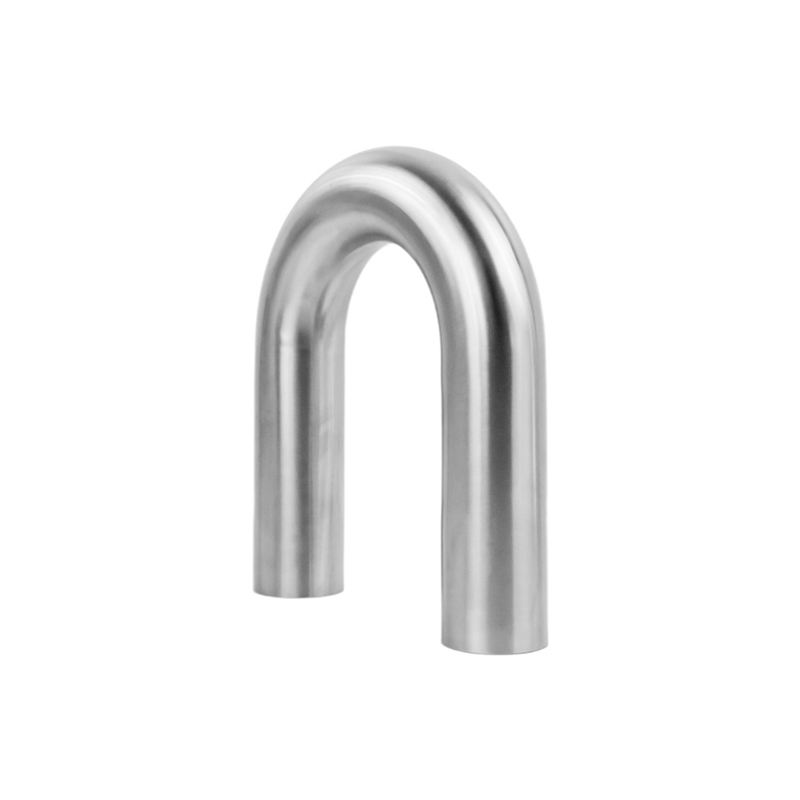 Thực phẩm Lớp 304 Thép không gỉ Thép dài 180 ° uốn cong ống