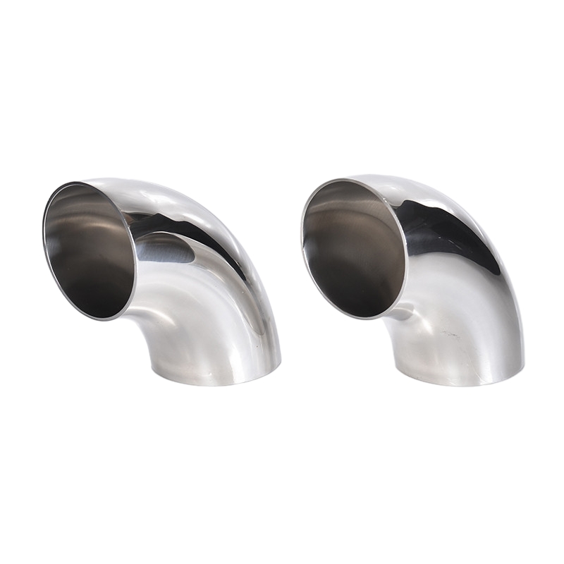 Tường mỏng bằng thép không gỉ được đánh bóng bằng thép không gỉ 90 °