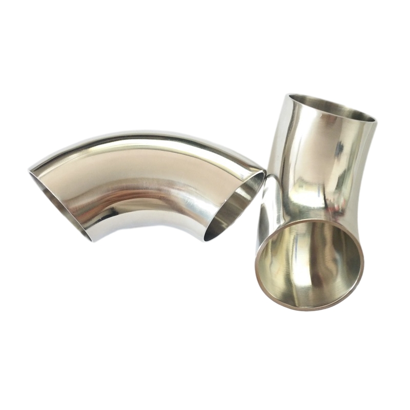 Thép không gỉ Weld Weld được chải 90 ° Bán kính (SR)