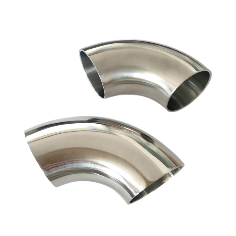 Thép không gỉ Weld Weld được chải 90 ° Bán kính (SR)