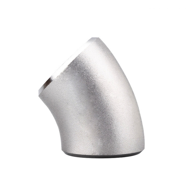 Thép không gỉ 45 ° Hạt khuỷu tay Hạt khuỷu tay Chuyển hướng ngang của bạn