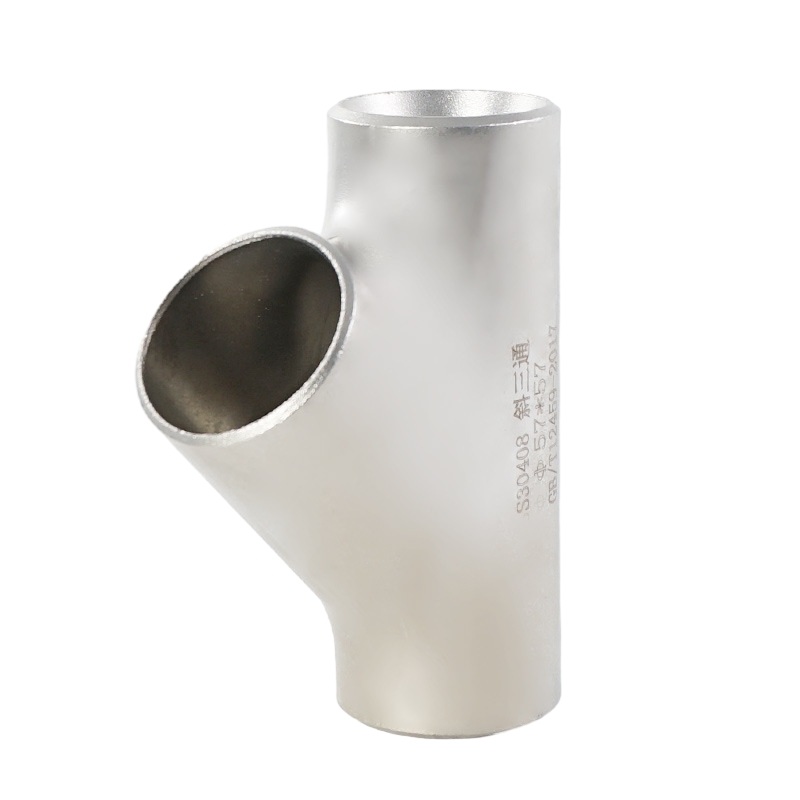 Thép không gỉ Tee bên có thể điều khiển phân phối dòng chảy trong đường ống
