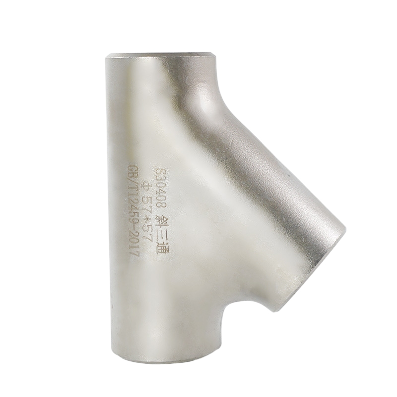 Thép không gỉ Tee bên có thể điều khiển phân phối dòng chảy trong đường ống