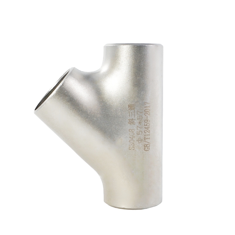 Thép không gỉ Tee bên có thể điều khiển phân phối dòng chảy trong đường ống